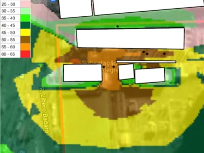 Mapa de Ruído para Indústria 4 PROECO-CPFL Transmissao Sul Porto Alegre RS e1739281486673