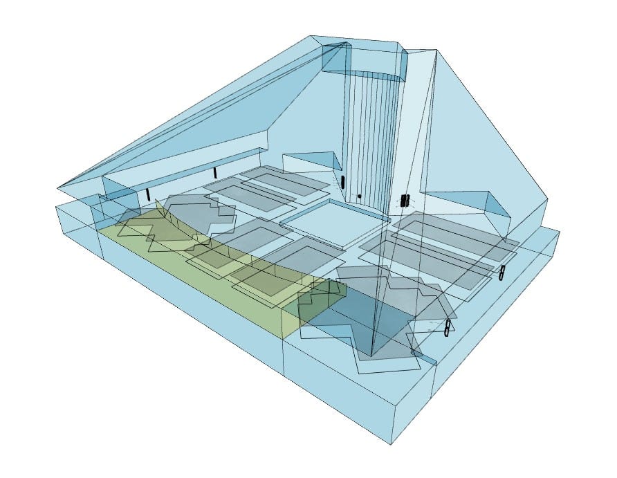 Projeto acústico da Igreja Católica Catedral de Palmas,TO